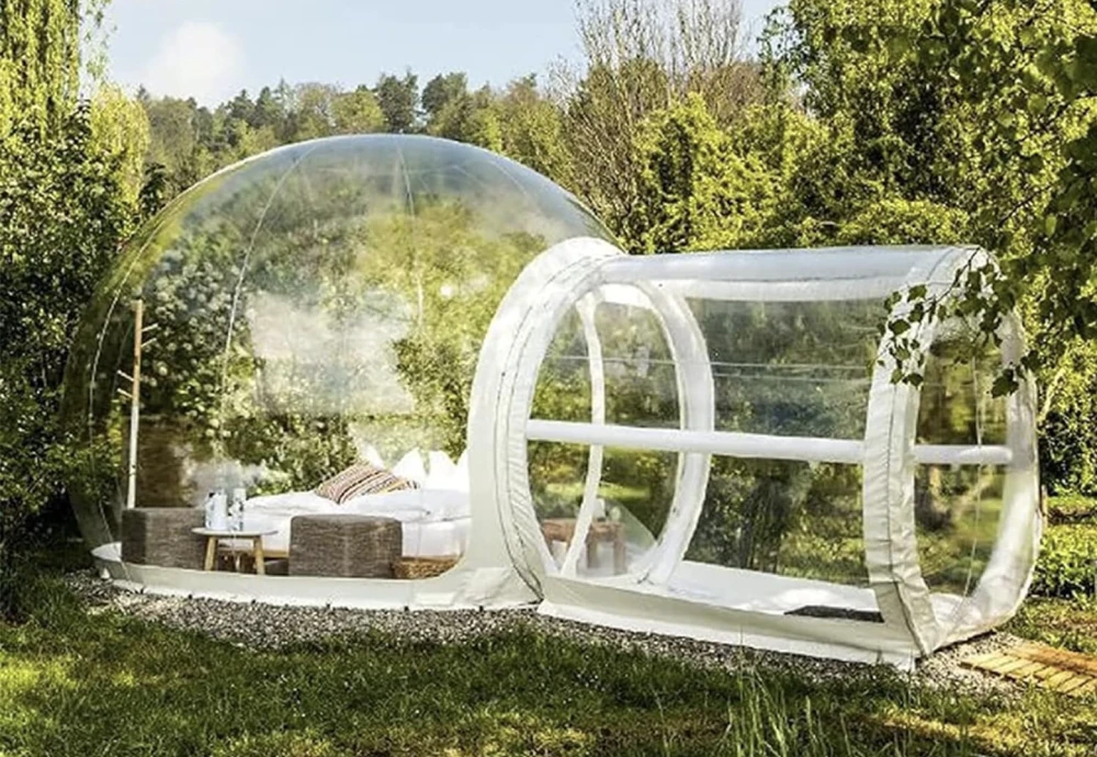 tunnel inflatable bubble camping tent